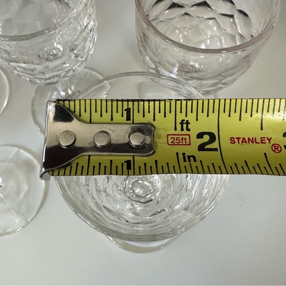 Antique EAPG Honeycomb Cordials- Seven - Picture 8 of 8